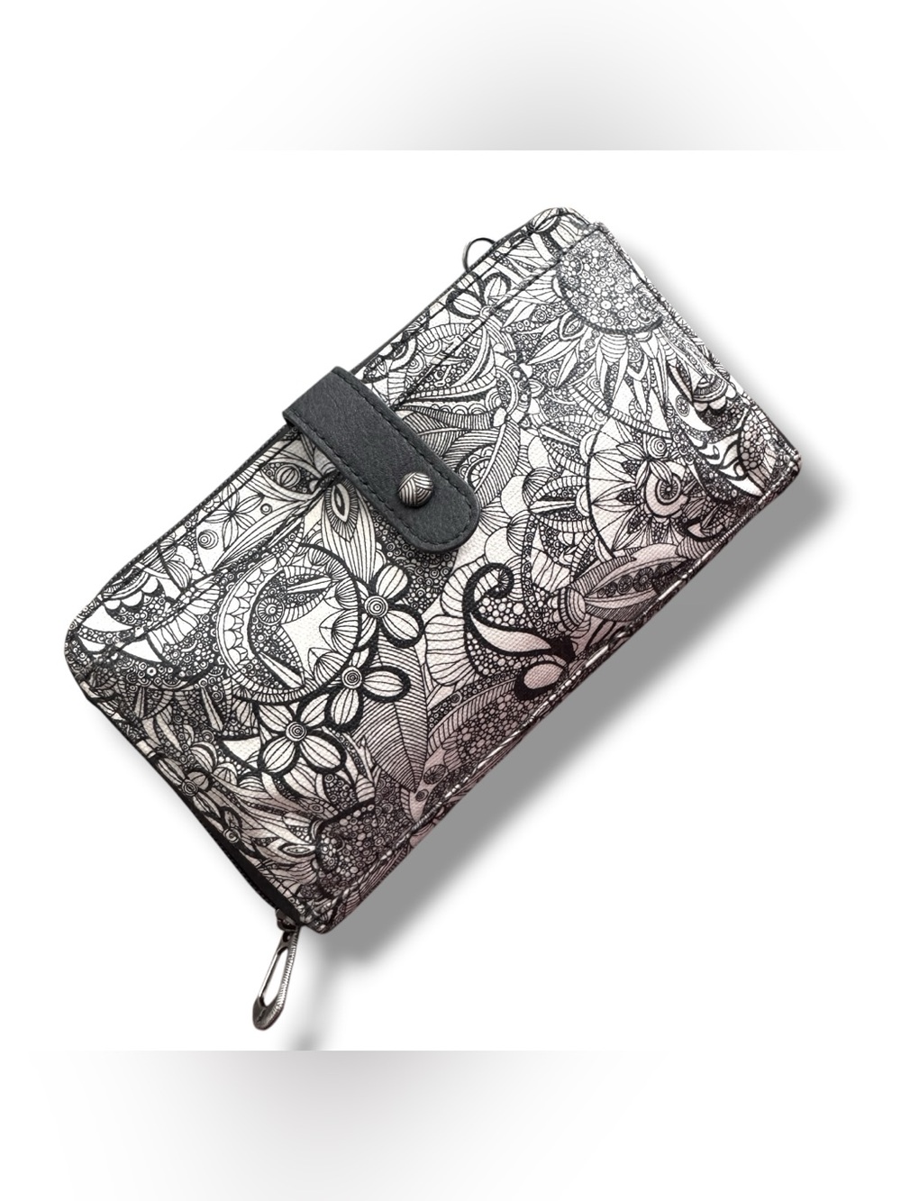 Sakroots Artist Circle Smartphone Wallet Crossbody Navy Spirit Desert Boho